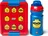 LEGO Iconic Classic svačinový set 17 x 13,5 x 6,9 cm/390 ml, červený/modrý