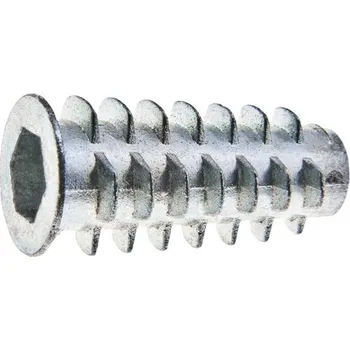 Matice Matice nábytkářská D M6x25 IMBUS, zinek bílý, 2ks