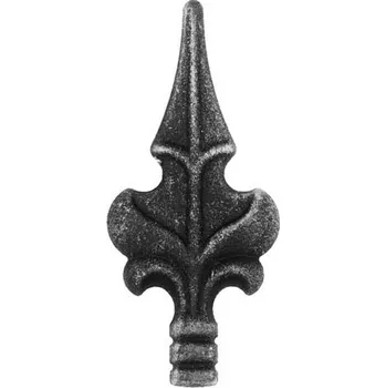 PSG Kovaný hrot - špička pro kovaný plot a bránu 40.102.01, 110x50 mm, základna 14x14 mm