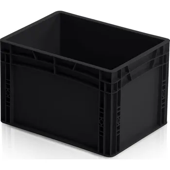 Úložný box Plastová ESD přepravka, 40x30x27 cm, objem 26 l