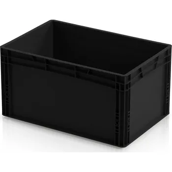 Úložný box Plastová ESD přepravka, 60x40x32 cm, objem 66 l