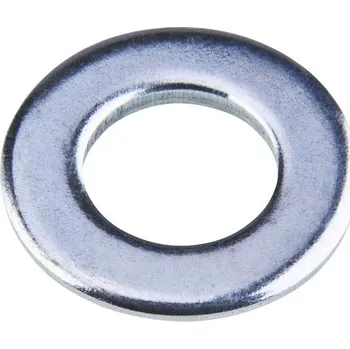 Matice Podložka plochá Ø 2 střední, zinek bílý, 100ks