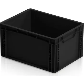 Úložný box Plastová ESD přepravka, 40x30x22 cm, objem 20 l