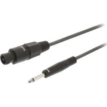 Audio kabel Sweex REPRO KABEL 1.5 mm² SPEAKON 2p ->JACK 6.3mm MONO - 5m