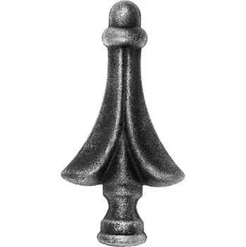 PSG Kovaný hrot - špička pro kovaný plot a bránu 40.056, 125x65 mm, základna 25 mm