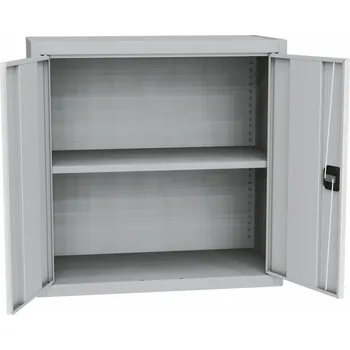 Skříňový nástavec, VxŠxH: 800x800x400 mm, šedá/šedá