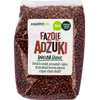 Luštěnina Country Life Fazole Adzuki Bio 1 kg