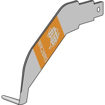 Pracovní nůž BTB Čepel reverzní pravá - vnější řez, délka 19 mm