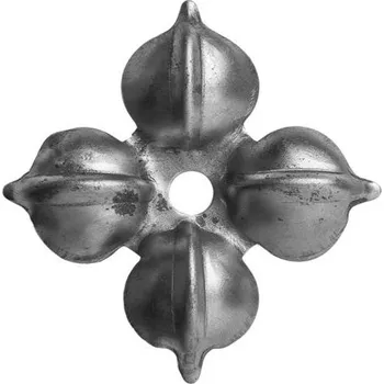 brána PSG Ozdobný květ pro kovaný plot, bránu a zábradlí 50.024, 70 x 1,5 mm