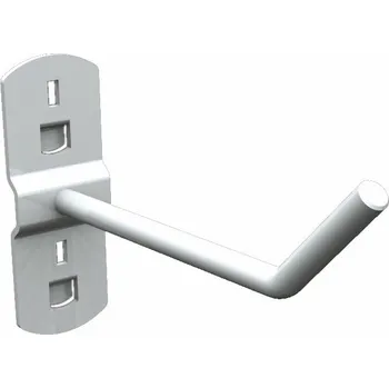 Dílenský stůl Háček jednoduchý 45°, délka 150 mm (PRQDN2306) - balení 5 ks