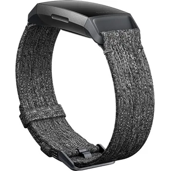 Řemínek na hodinky Fitbit Charge 3 šedý L