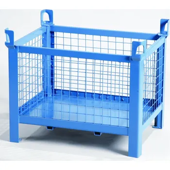 paleta Ocelová ohradová paleta 800x600 mm, síťované bočnice, slevy