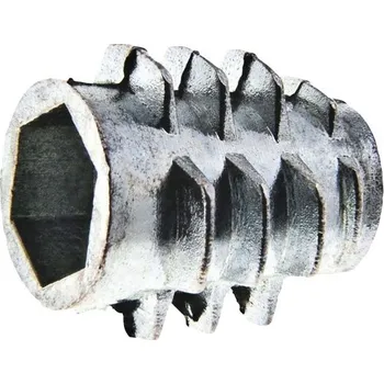 Matice Matice nábytkářská E M6x13 IMBUS, zinek bílý, 2ks