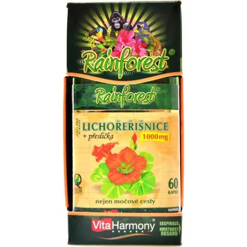 Přírodní produkt VitaHarmony Lichořeřišnice + přeslička 1000 mg 60 cps.