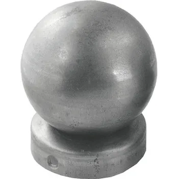 brána PSG Krytka na sloupek - ukončení 62.090.09, 90 mm, k přišroubování, bez povrchové úpravy