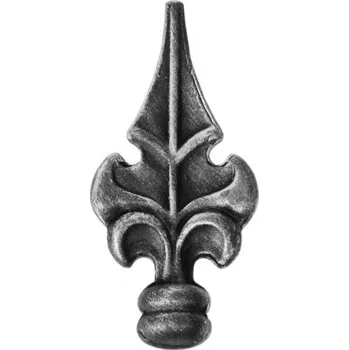 brána PSG Kovaný hrot - špička pro kovaný plot a bránu 40.157, 134x64 mm, základna 26 mm