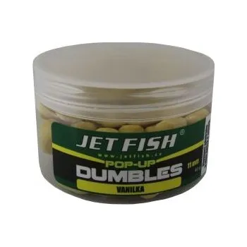 Boilies Jet Fish Fluoro pop-up dumbles 11mm : vanilka