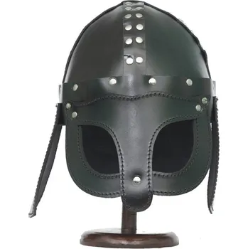 Šermířská maska Chladné Zbraně Kožená helma "NORTHERN WARRIOR"