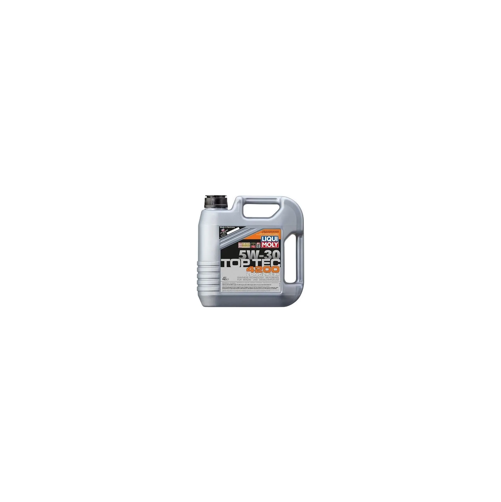 Fotografie 1 - Motorový olej Liqui Moly Top Tec 4200 5W-30 4 l