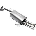 TA Technix sportovní výfuk VW Golf IV, 2x 76 mm DTM zahnutá nerezová koncovka bez pertlu