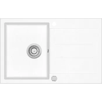 Granitový dřez Aquastone ATLAS 40 bílá