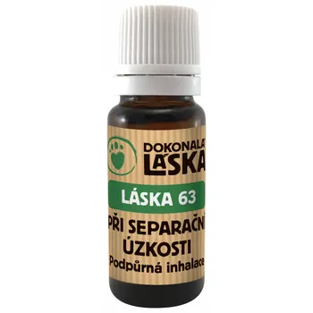 Lék pro psa a kočku Dokonalá Láska 63 Při separační úzkosti 10 ml
