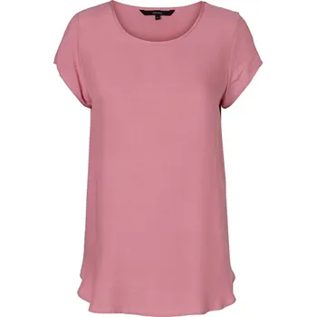 Vero Moda Boca SS Blouse Foxglove XS Dámské tričko Vero Moda Boca SS Blouse Foxglove XS