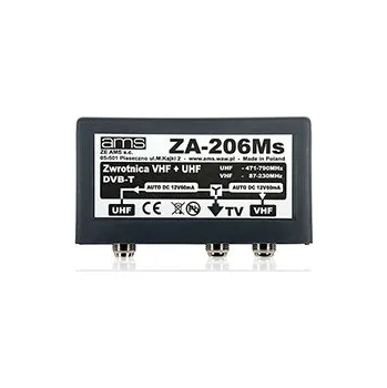 Anténní zesilovač Venkovní FM+VHF/UHF slučovač ZA-206Ms (F-konektory)
