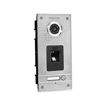 Barevná dveřní kamerová jednotka S561Z s 1 tlačítkem a otiskem prstu