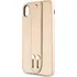 Pouzdro na mobilní telefon Guess Saffiano Strap pro iPhone XR béžové