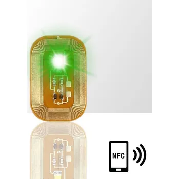 LED dioda na nehty NFC - zelená
