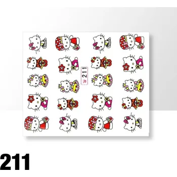 Vodolepky na zdobení nehtů č. 211