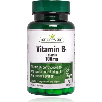 Natures Aid Vitamín B1 100 mg 90 tbl.