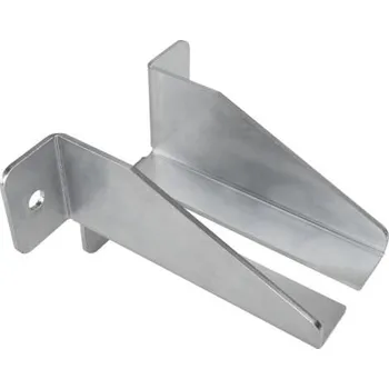 brána CAIS Delší 175 mm pozinkovaná konzole KHL-180 pro držák DC-70 vodícího C profilu, pro těžké závěsné posuvné brány a vrata