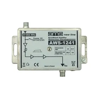 Anténní zesilovač Anténní zesilovač AWS-1241 (47-862MHz, 30dB)