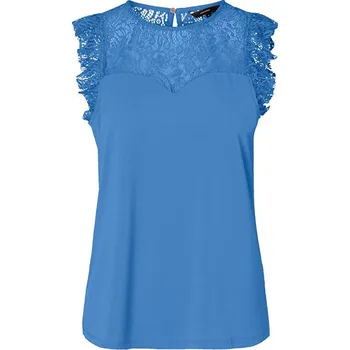 Dámské tričko Vero Moda Alberta Sweetheart S/L Granada Sky