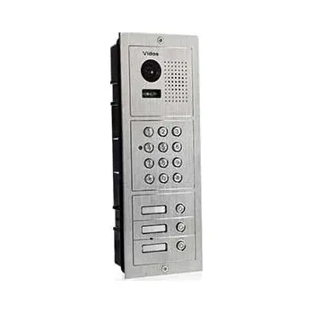 Barevná dveřní kamerová jednotka S603D s 3 tlačítky a digitálním zámkem