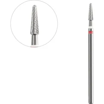 Bruska na nehty Frézka na pedikúru ocelový kužel 2,3/8,0mm ACURATA (AS)