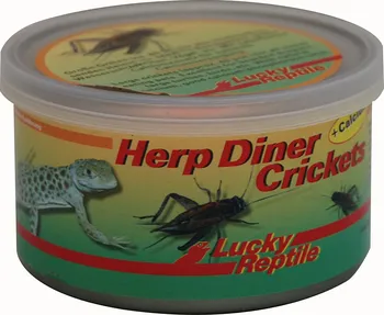 Krmivo pro terarijní zvíře Lucky Reptile Herp Diner cvrčci 35g