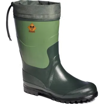 Pánské holínky Pánské gumové holínky BIGHORN Vermont 3235 zelené Velikost 45