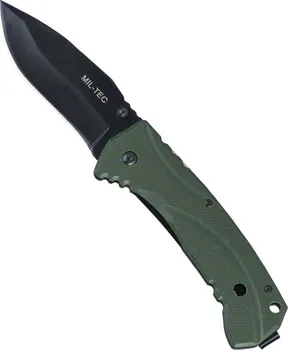 kapesní nůž Mil-Tec G10-440S černo-zelený