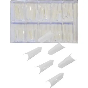 Umělé nehty Nehtové tipy EDGE french - 100 ks v boxu