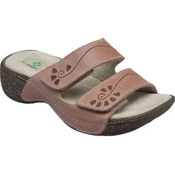 Dámská zdravotní obuv Sante zdravotní obuv Dámský lososový zdravotní páskový nazouvák SANTÉ CZ 109/4 Tabulka dámských velikostí: 37