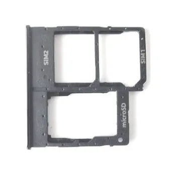 SIM karta Samsung Galaxy A20e A202 držák SIM karty černý