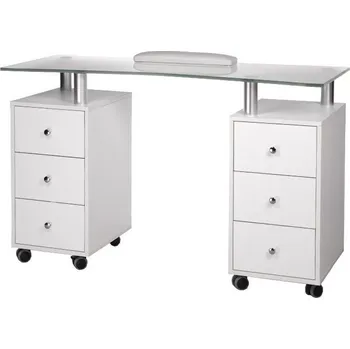 Kosmetický stolek na manikúru BD-3425-1 bílý