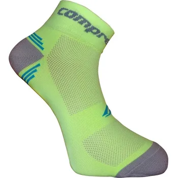 CSX-BIKE FUN funkční ponožky COMPRESSOX 47-50 žlutá