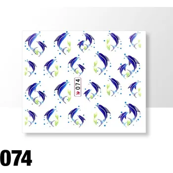 Vodolepky na zdobení nehtů č. 074