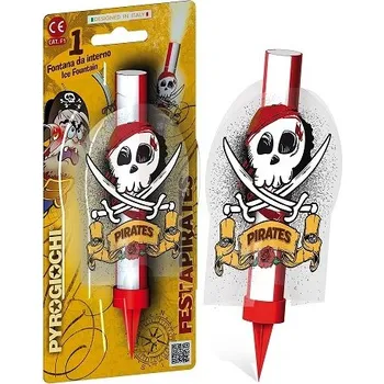 Dortová svíčka Dortová fontána Piráti