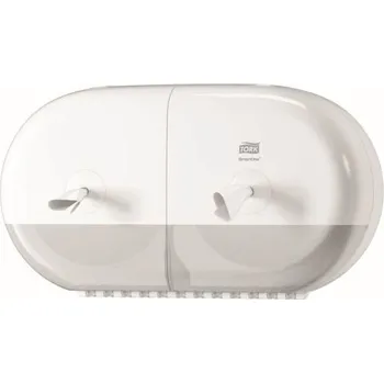 Zásobník na toaletní papír Tork SmartOne T9 Twin mini bílý 682000