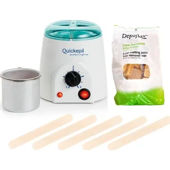 Sada na depilaci tvrdým voskem QUICKEPIL 1.5 (AS)
